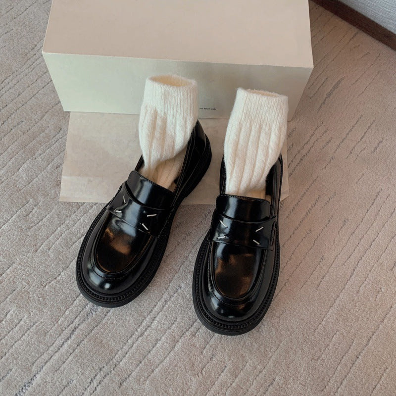 Herrers klassiske læder slippers Stilla