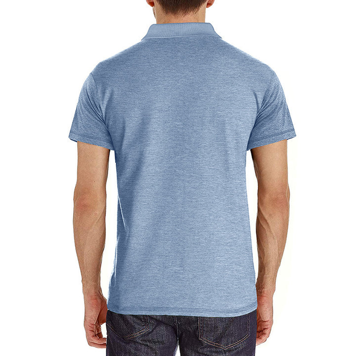Herrer Polo-T-shirt med moderne designelementer Stilla