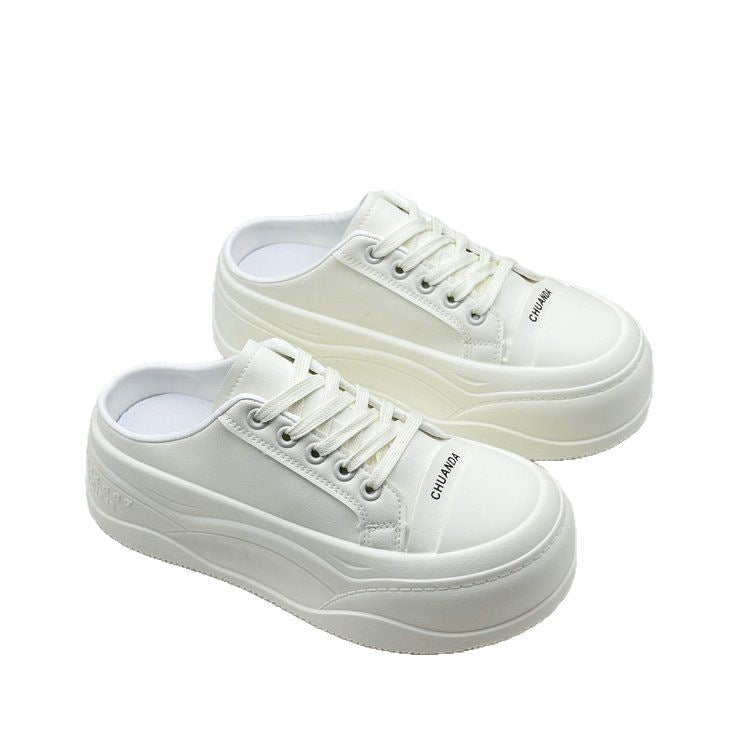 Dame Chunky Slip-On Sneakers med støddæmpende sål og åndbar overfladestruktur Stilla