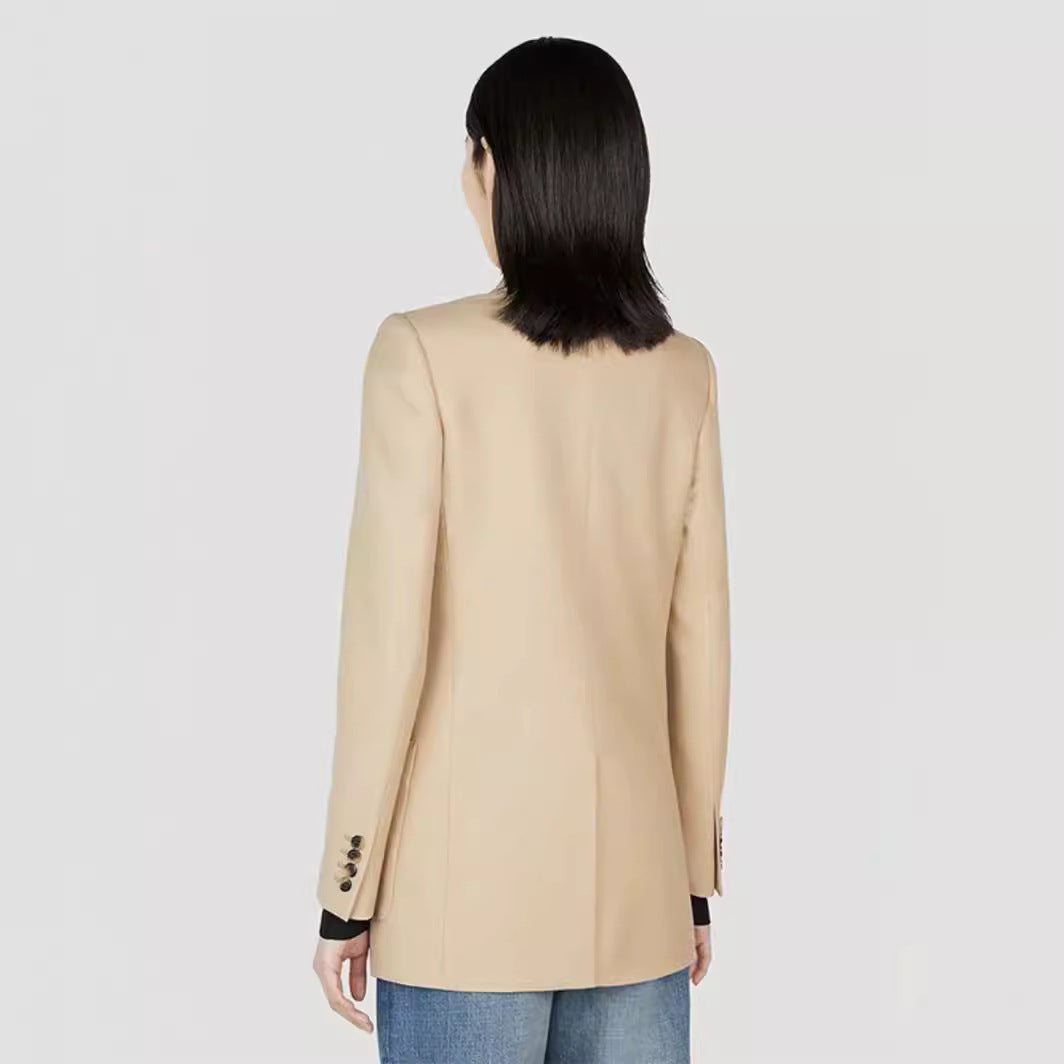 Dame Dobbelt Koordineret Blazer Stilla