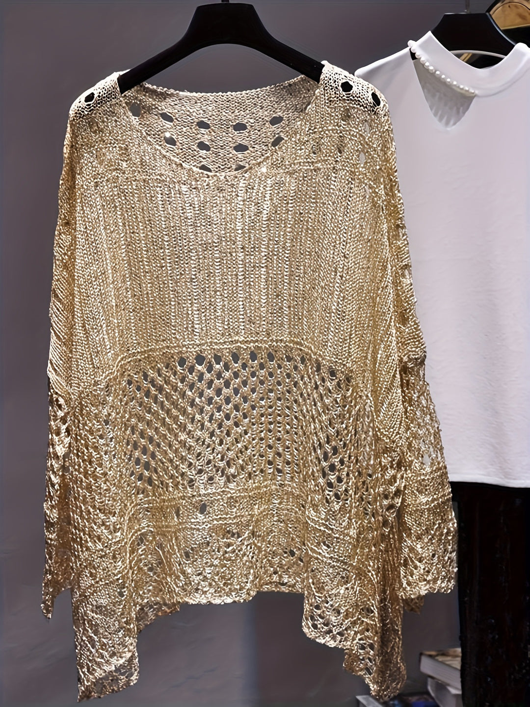 Femme Letvægts Hæklet Cover-Up Stilla