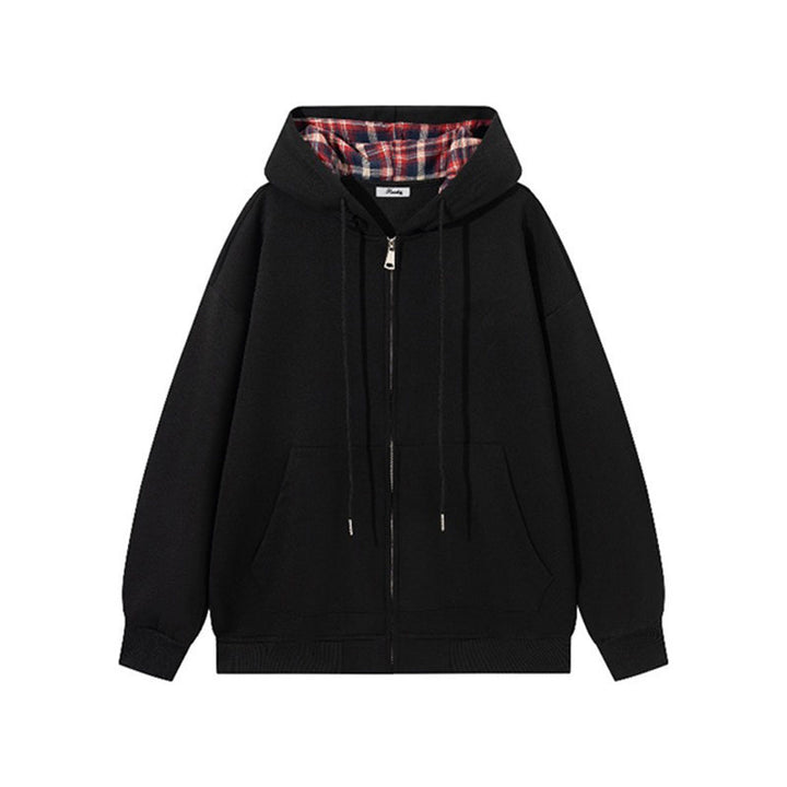 Herre Komfortabel Zip-Hoodie Stilla