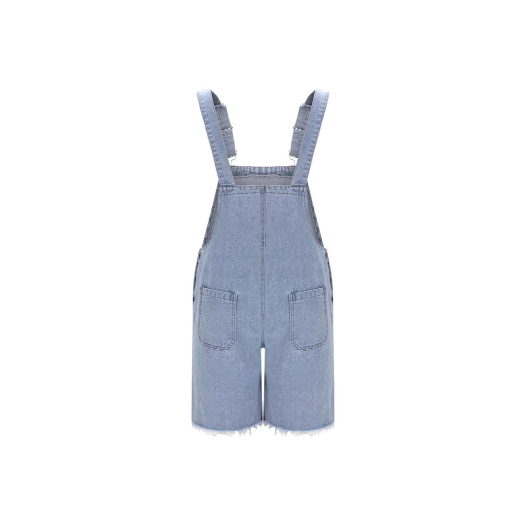 Herren Casual Jeans Overalls Skovae