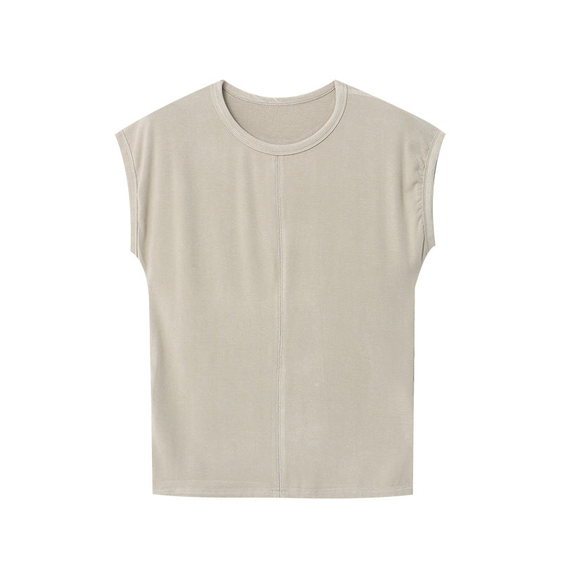 Kvinders elegante wrap midi kjole med transparente detaljer Stilla