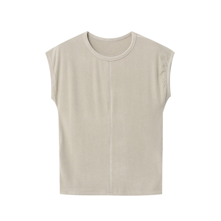 Kvinders elegante wrap midi kjole med transparente detaljer Stilla