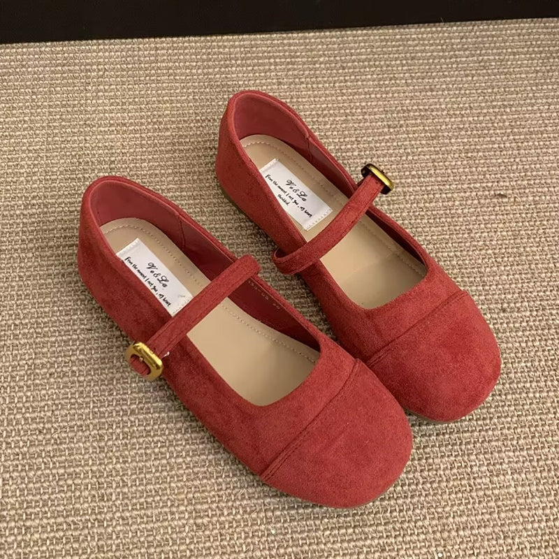 Femme Classic Mary Jane Ballerinas med smart spænde-detalje Stilla