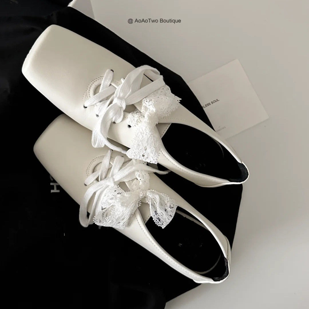 Dame Snøre-Ballerinas Stilla