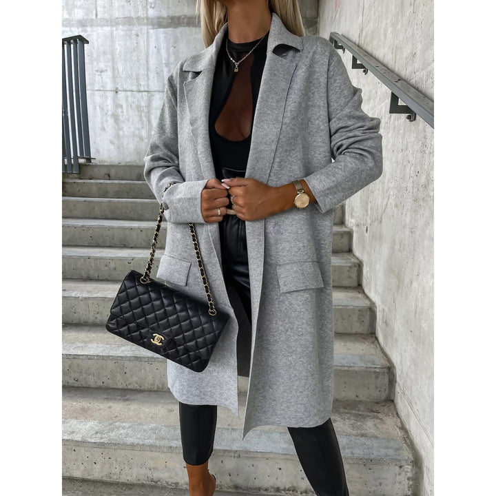 Dame Blazer-Fin overdel med elegante lommer Stiila