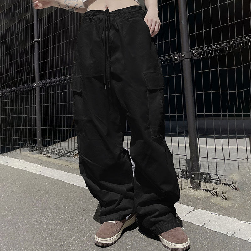 Damen Cargo-Hose mit elastischem Bund und praktischen Seitentaschen Skovae