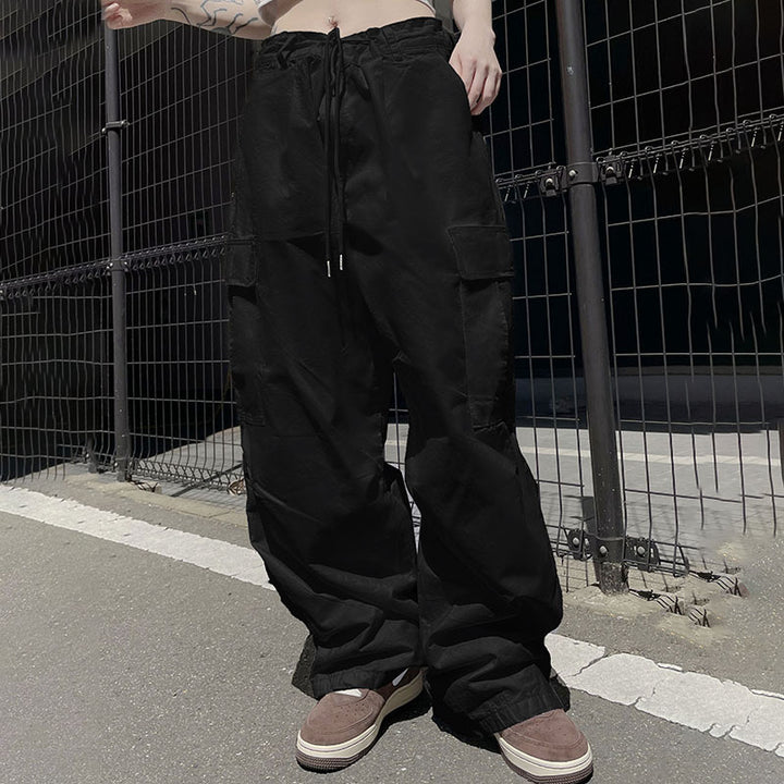 Damen Cargo-Hose mit elastischem Bund und praktischen Seitentaschen Skovae