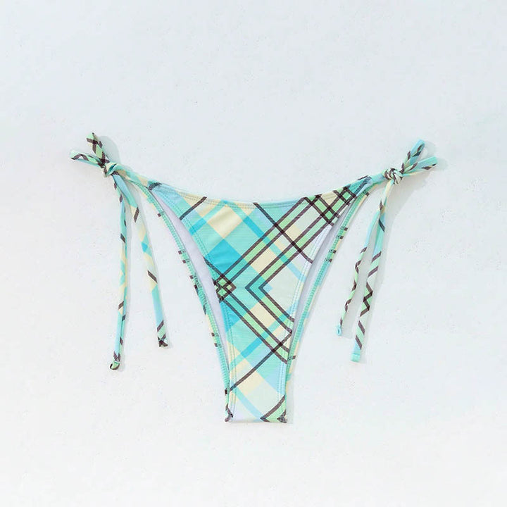 Dame Mønster Triangle Bikini Sæt Stilla