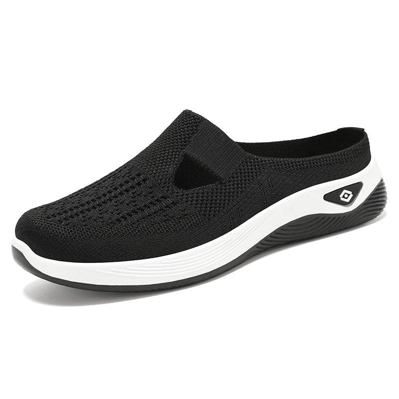 Dame Slip-On Komfort Vandresko med åndbart strikkedesign Stilla