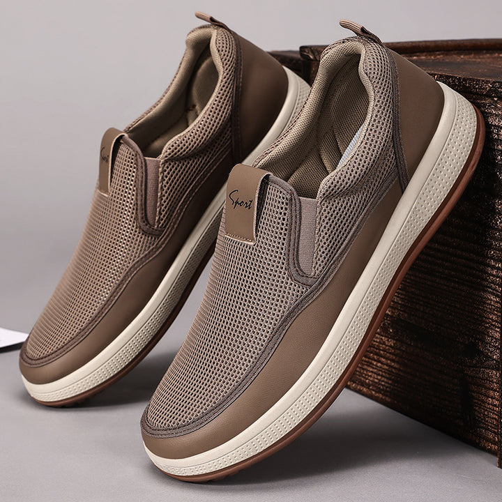 Femme Aerodynamiske Mesh Slip-On Sneakers Stilla