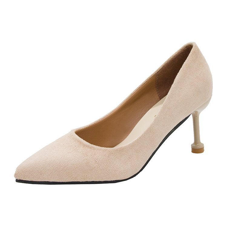 Dame elegante og komfortable pumps med stilfuld hæl Stilla