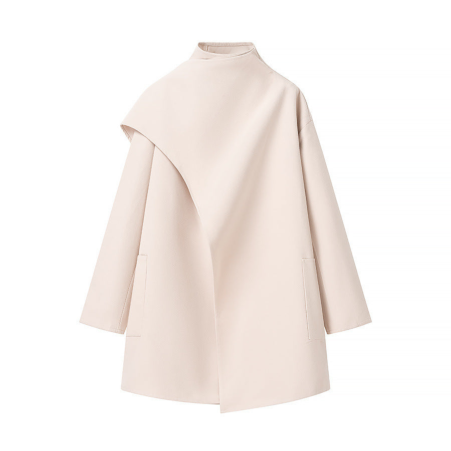 Femme asymmetrisk utility-jakke Stilla