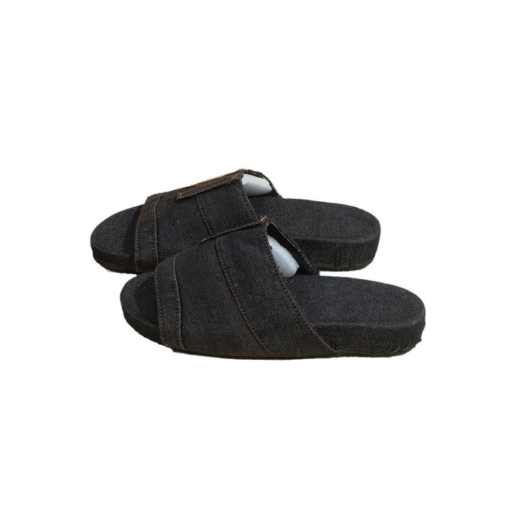Dame Slipper med afslappet Denim-design og skridsikker sål Stilla