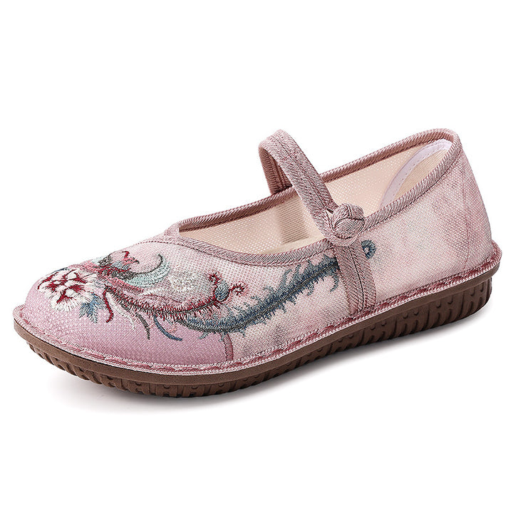 Femme Bestikket Mary Jane Flade Stilla