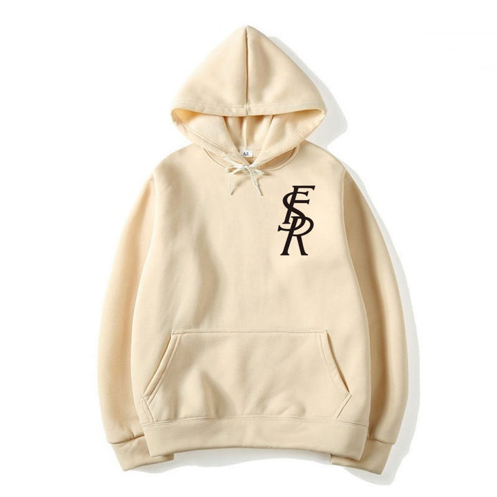 Kvindernes hoodie sweatshirt med moderne logo design Skovae
