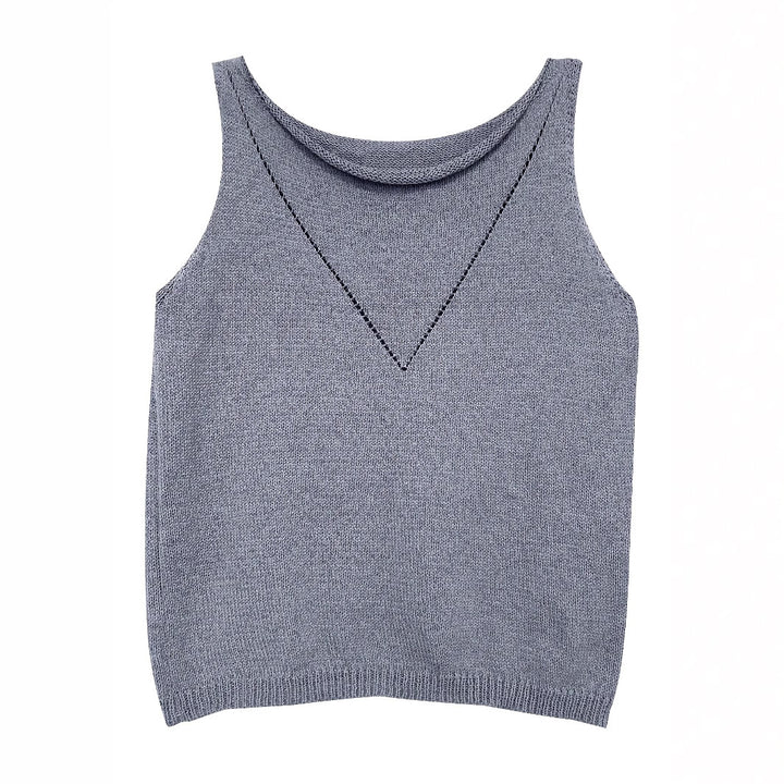 Femme Casual Åbenstrik Tanktop Stilla
