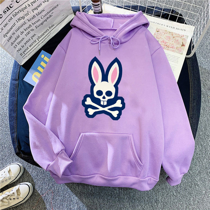Kvinders hoodie med eksklusivt grafisk design Skovae