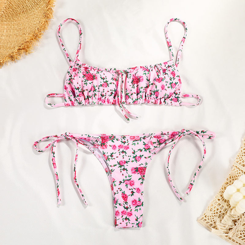Dame Floral Bikinitop Stilla