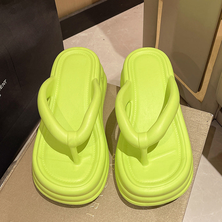 Dame Komfortable Plateau-Sandaletter med ergonomisk design og skridsikker sål Stilla