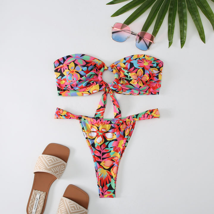 Dame Ternet Bandeau-Bikini-Sæt Stilla