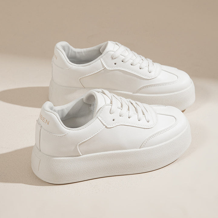Dame Plateau-Sneakers med ergonomisk dæmpning og åndbar overfladestruktur Stilla