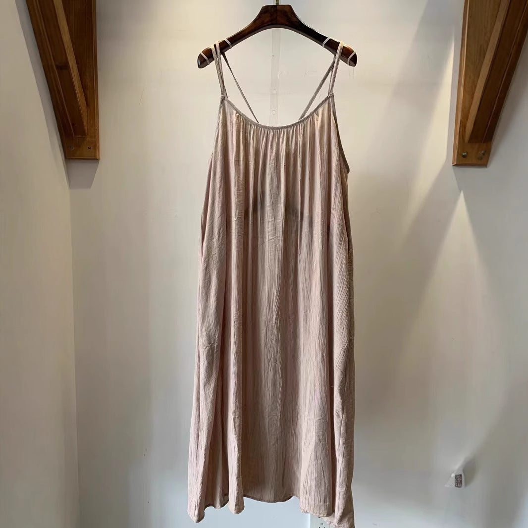 Femme Justerbar Slip-Maxikjole Stilla