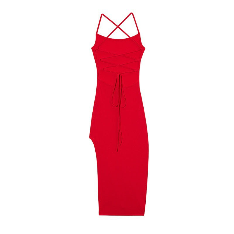 Femme Strappy Cut-Out Maxikjole Stilla