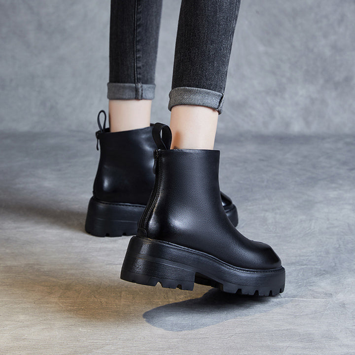 Dame Chunky Plateau snøresko med smart finish Stilla