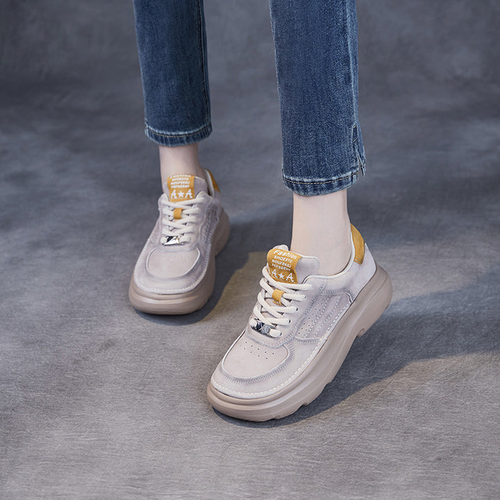 Herrer Casual Chunky Sneakers med let design Stilla
