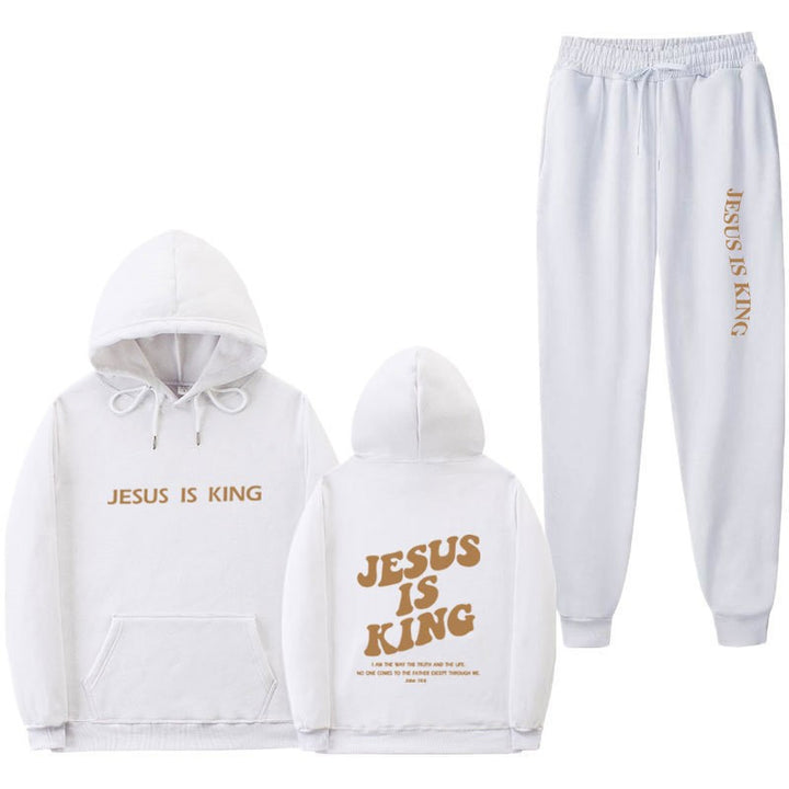 Dame Sweatshirt og Joggingbukser Sæt Skovae