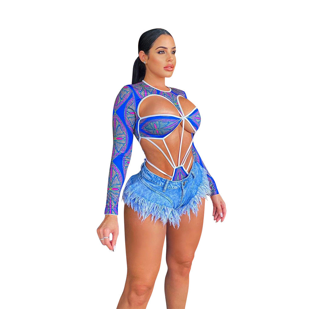 Dame Festival Chic Bodystocking Stilla