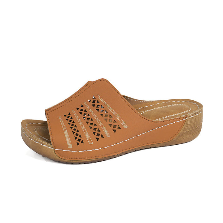 Stilfulde Dame-Casual-Slidesandaler Stilla