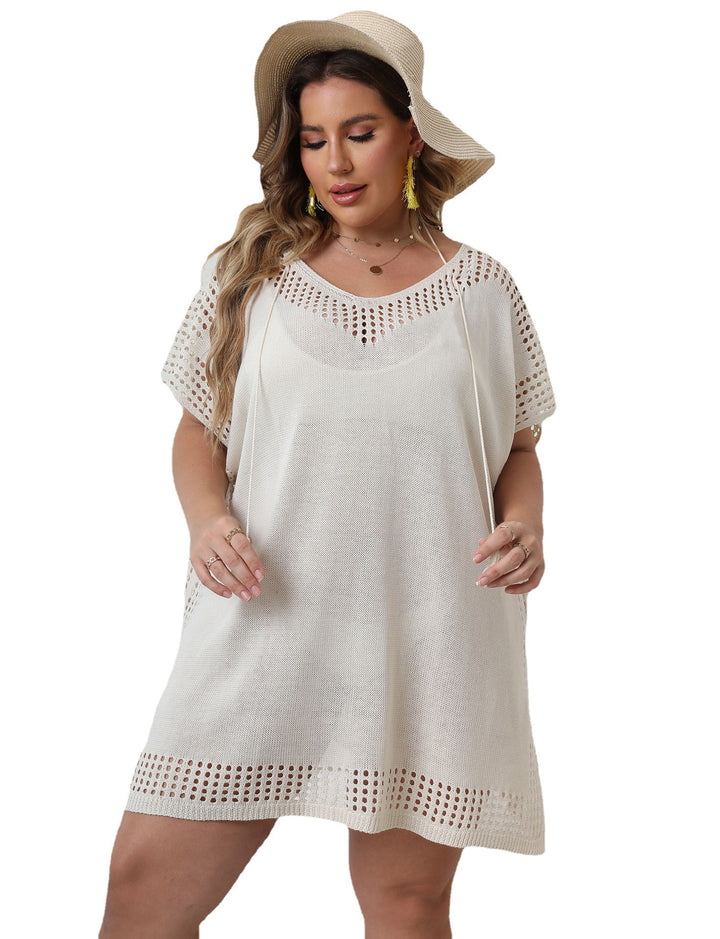 Femme Hæklet Strand-Cover-Up Kjole Stilla 1750743029