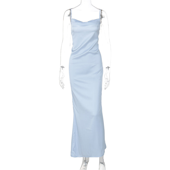 Dame Elegant aftenkjole med smalt snit og minimalistisk æstetik Stilla
