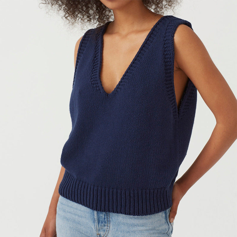 Dame legerer strikpullover Stilla