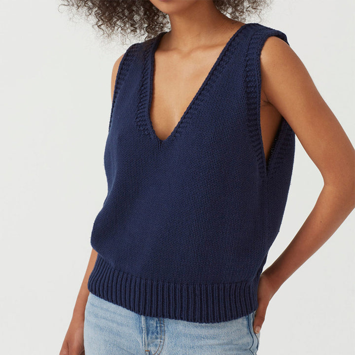 Dame legerer strikpullover Stilla