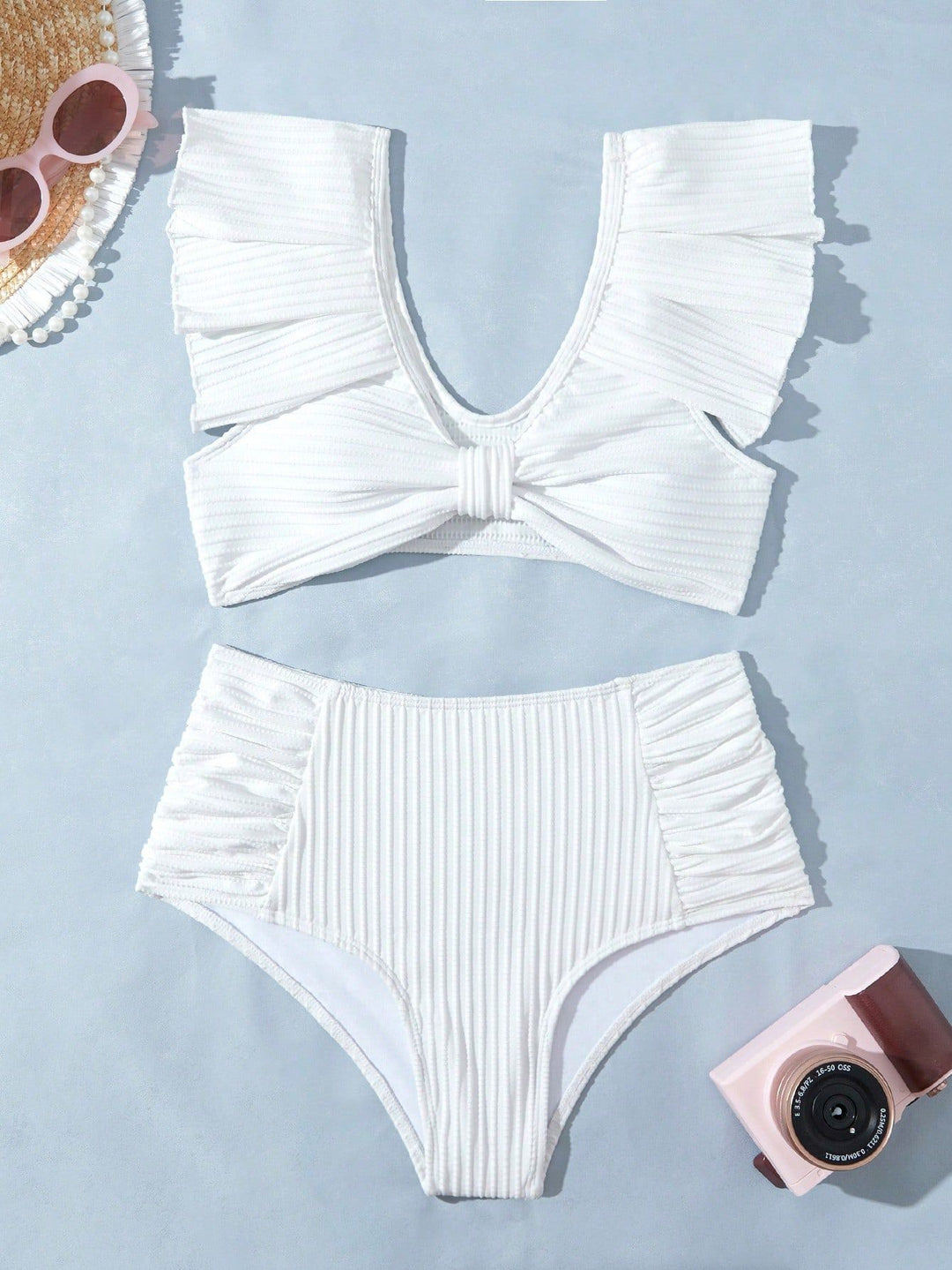 Femme Højskåret Rüsje-Bikini-Sæt Stilla