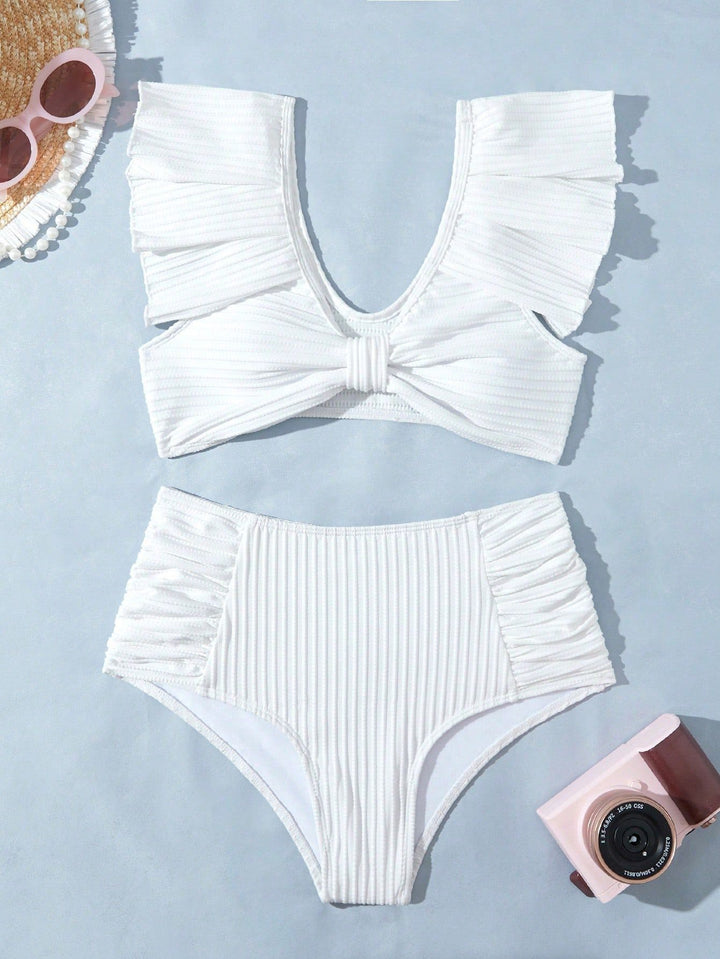 Femme Højskåret Rüsje-Bikini-Sæt Stilla