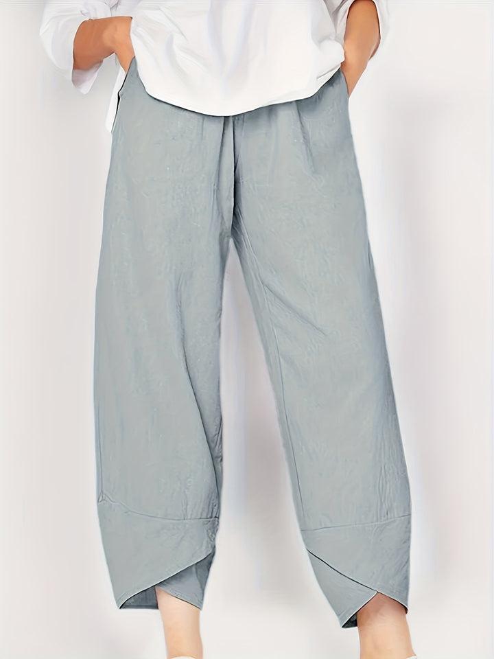 Femme Relaxed Fit Cropped Vidde-Ben-Bukser Stilla