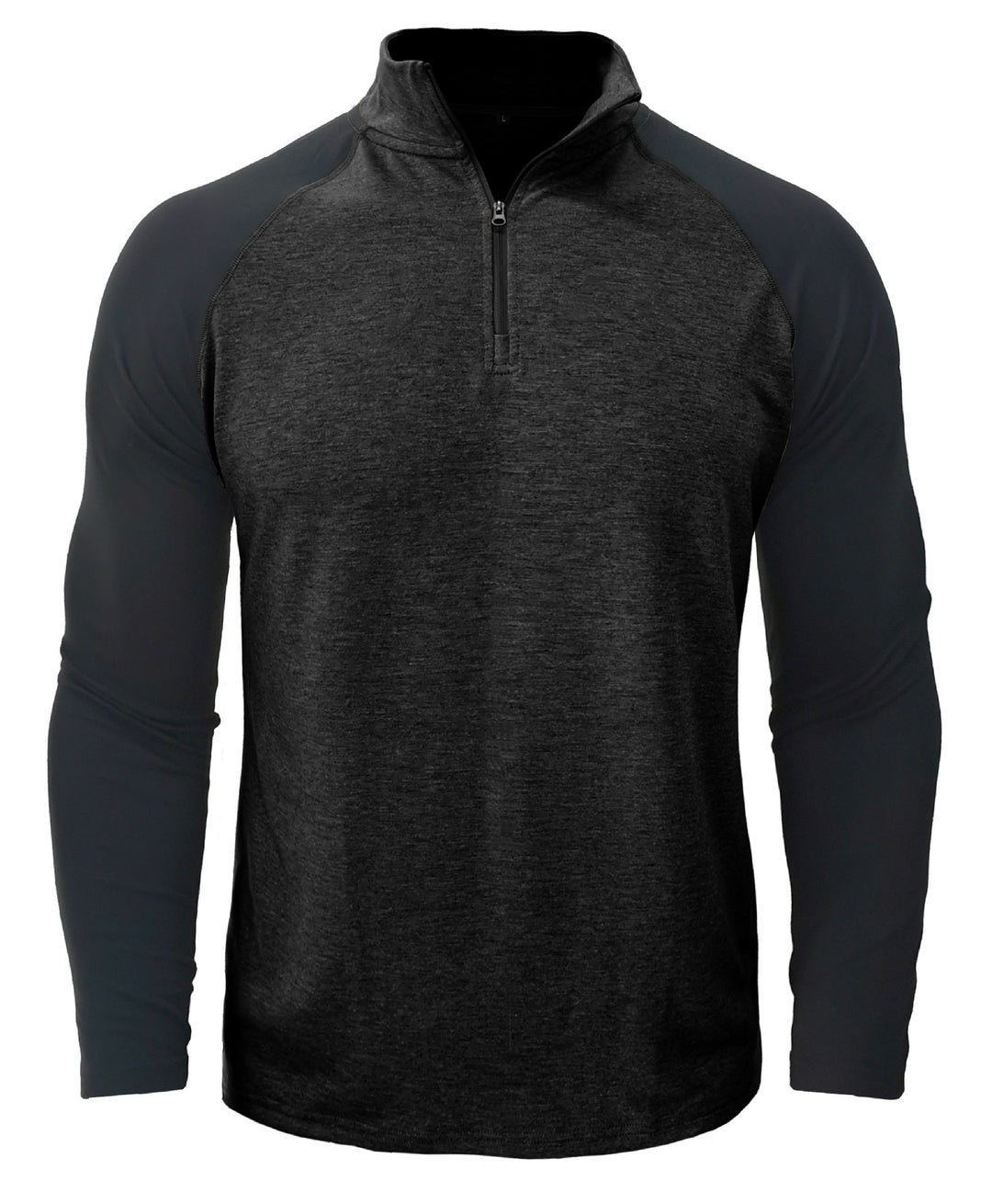 Herrer Sporty Pullover med Ståkrave og Lynlås Stilla