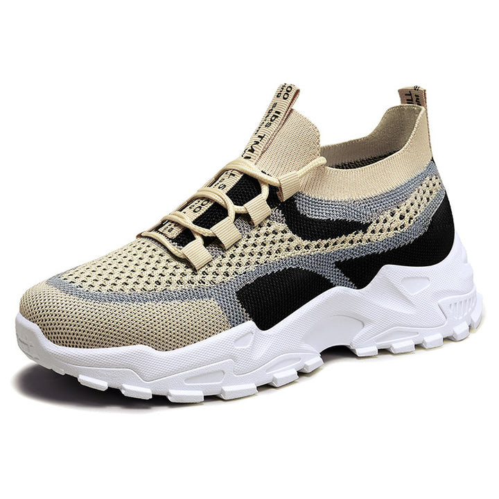 Dame Åndbare Fritids-sneakers med elastisk snørelukning og skridsikker sål Stilla