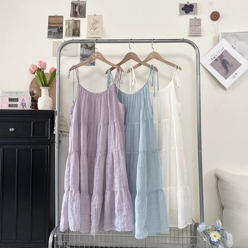 Femme Bohemian Gestufte Maxikjole Stilla