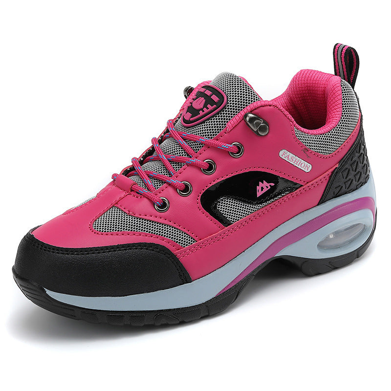 Dame let luftpolstrede sneakers med åndbare mesh-paneler Stilla