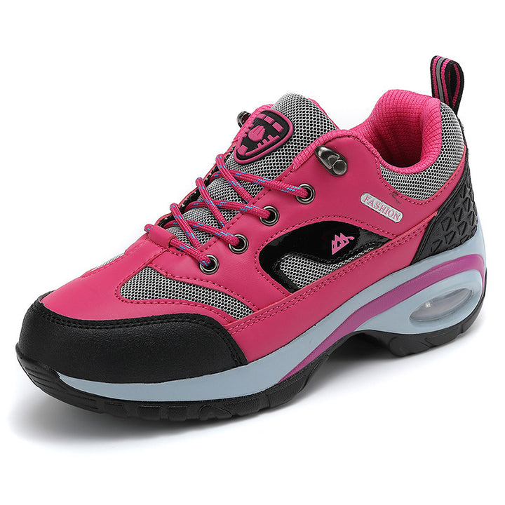 Dame let luftpolstrede sneakers med åndbare mesh-paneler Stilla