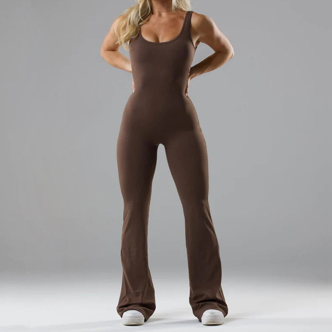 Dame jumpsuit med flydende silhuet og ærmeløst design Stilla