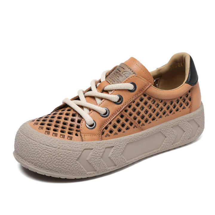 Herrer Fritid Åndbar Mesh Sneakers med Tekstureret Ydersål Stilla