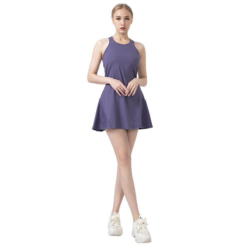 Dame sporty golfkjole med racerback-design Stilla